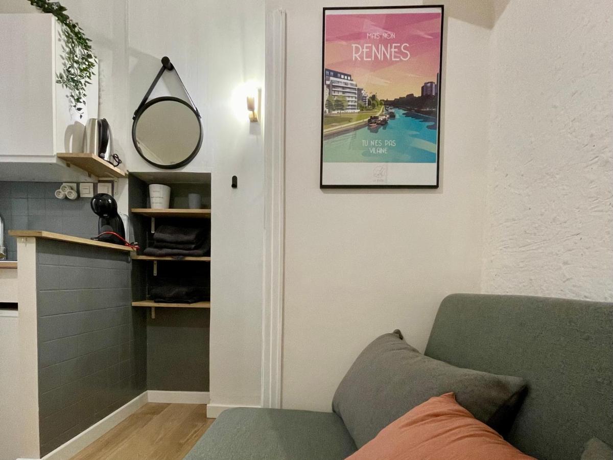 Le Cosy, Charmant Studio Centre Ville 렌 외부 사진